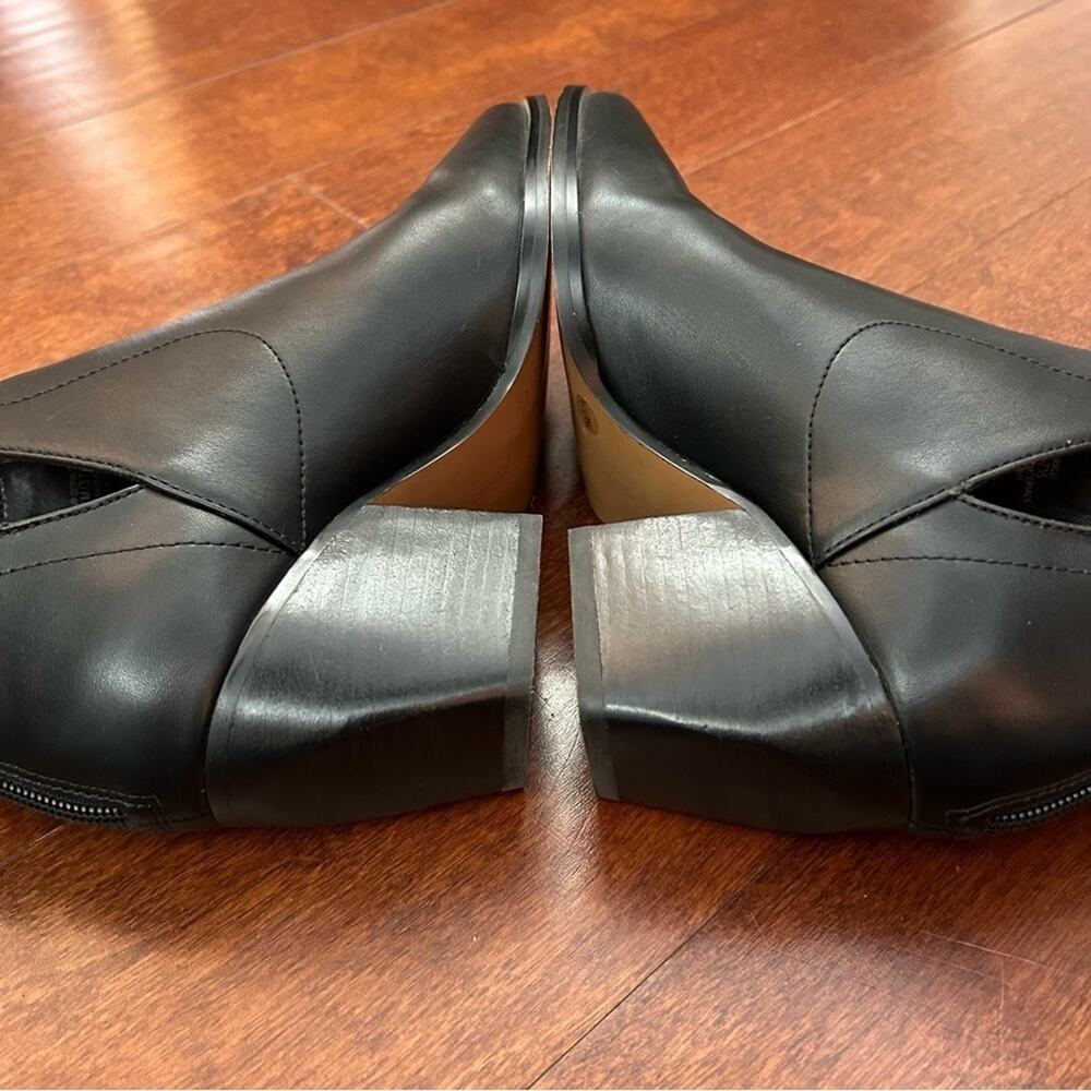 Vince Camuto Doralli Women's Vegan Black Pointed Toe Western Ankle Boots Size 7 - Picture 15 of 16